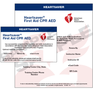 Heartsaver First Aid, CPR & AED