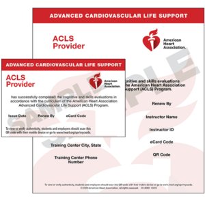 ACLS Provider (eCard)