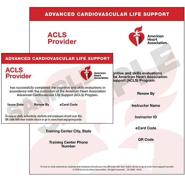 ACLS Provider (eCard)
